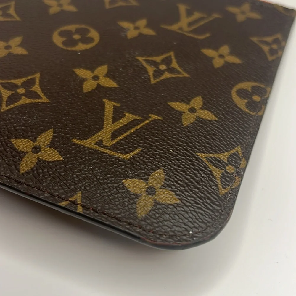 Louis Vuitton Neverfull Pochette Monogram Cherry - Picture 9 of 15